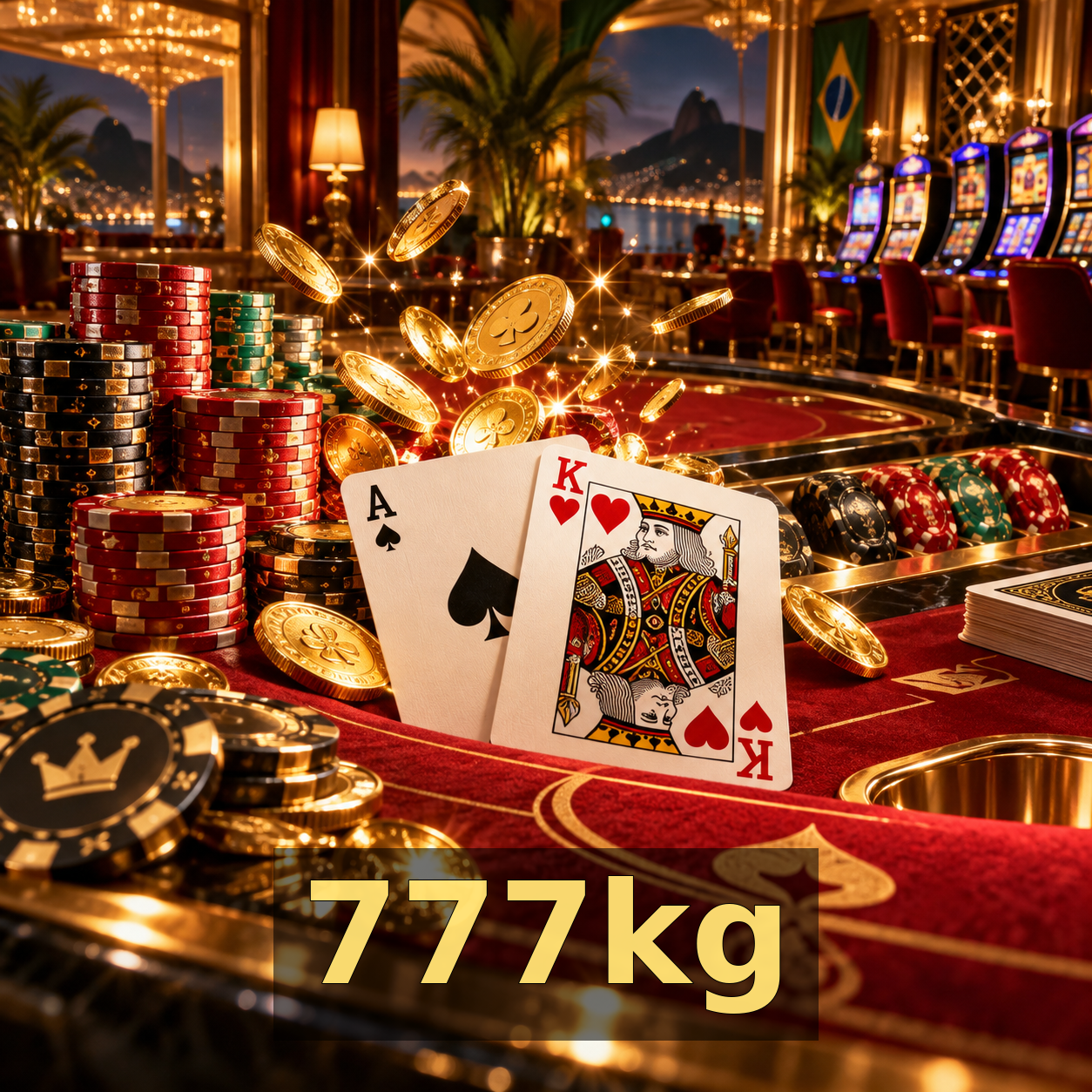 PIX instantâneo Brasil na 777kg